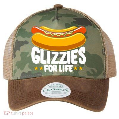 Glizzy Gobbler Glizzies For Life Hot Dog Legacy Tie Dye Trucker Hat