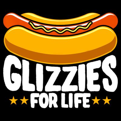Glizzy Gobbler Glizzies For Life Hot Dog T-Shirt