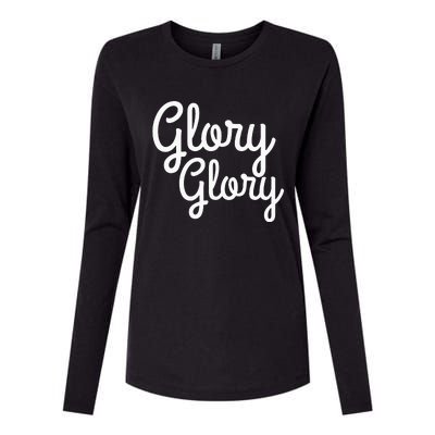 Glory Glory Georgia Womens Cotton Relaxed Long Sleeve T-Shirt