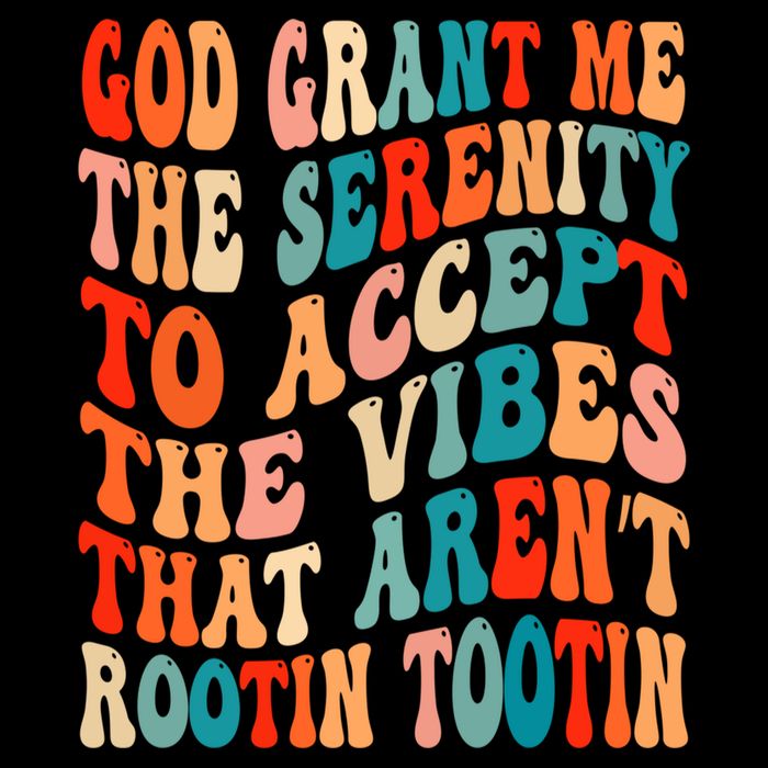 Groovy God Grant Me The Serenity To Accept The Vibes That Aren’t Rootin Tootin Mug