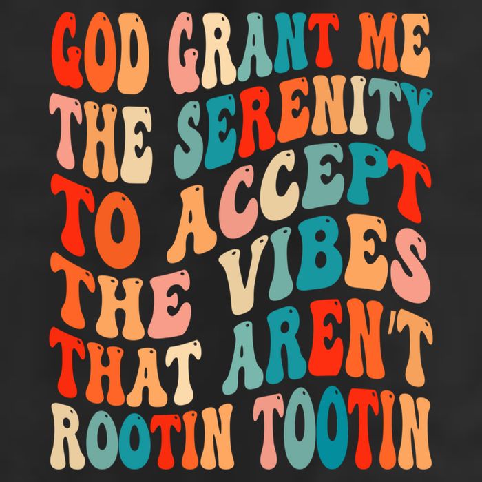 Groovy God Grant Me The Serenity To Accept The Vibes That Aren’t Rootin Tootin Beanie