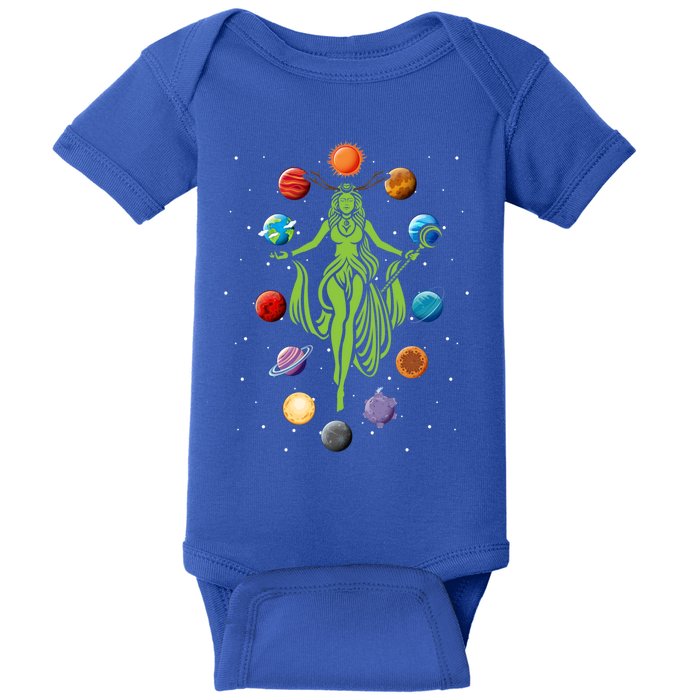 Gaia Greek Goddess Mother Earth Day Hippie Nature Gift Baby Bodysuit