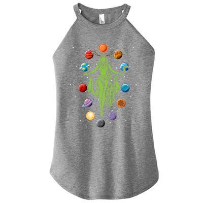 Gaia Greek Goddess Mother Earth Day Hippie Nature Gift Women’s Perfect Tri Rocker Tank