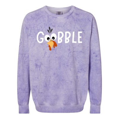 Gobble Gift Colorblast Crewneck Sweatshirt