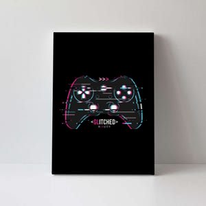 Glitchy Gamepad Gamer Canvas