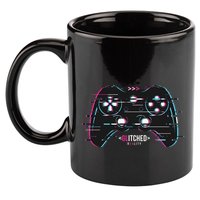 Glitchy Gamepad Gamer 11oz C Handle Ceramic Mug