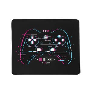 Glitchy Gamepad Gamer Mousepad