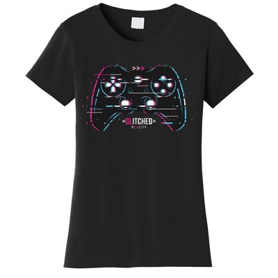 Glitchy Gamepad Gamer Women's T-Shirt