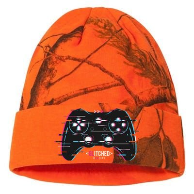 Glitchy Gamepad Gamer Kati Licensed 12" Camo Beanie