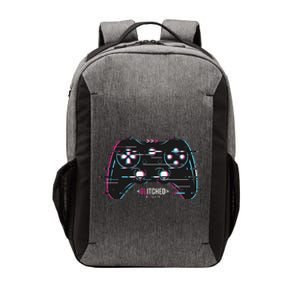 Glitchy Gamepad Gamer Vector Backpack