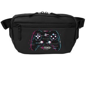 Glitchy Gamepad Gamer Crossbody Pack