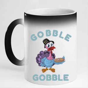 Gobble Gobble Gift 11oz Black Color Changing Mug