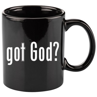 Got God 11oz C Handle Ceramic Mug