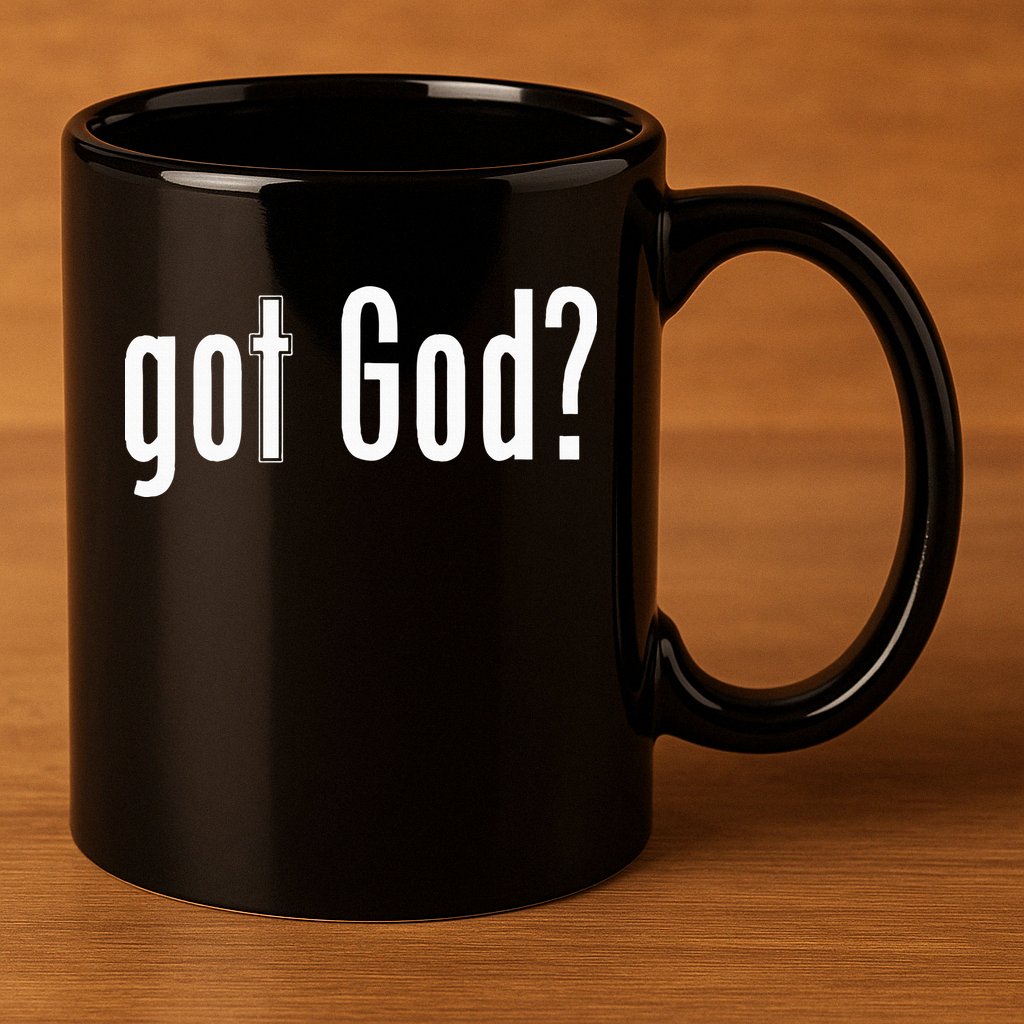 Got God 11oz C Handle Ceramic Mug