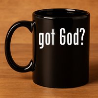 Got God 11oz C Handle Ceramic Mug