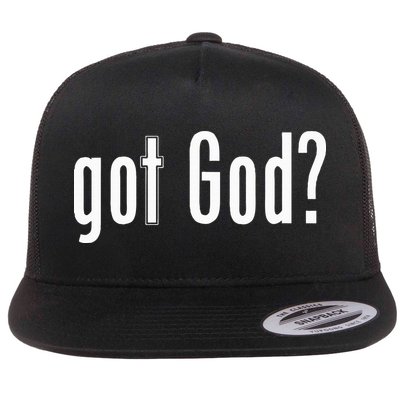 Got God Flat Bill Trucker Hat