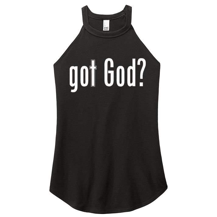 Got God Women's Perfect Tri Rocker Tank