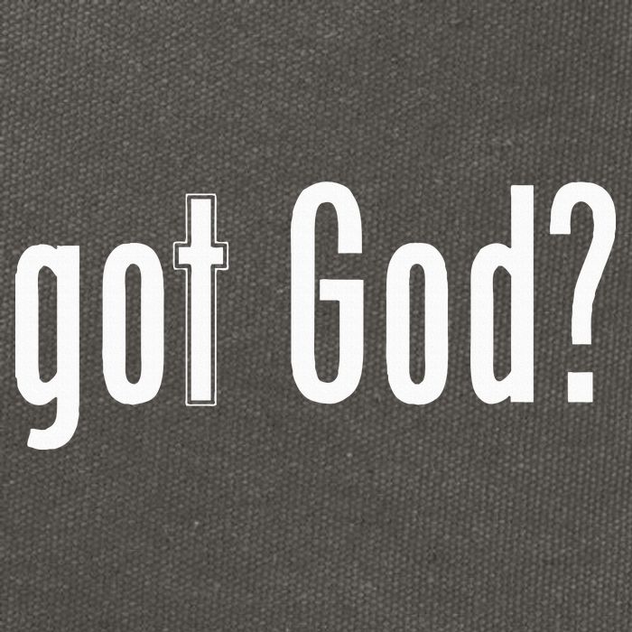 Got God Cotton Canvas Backpack