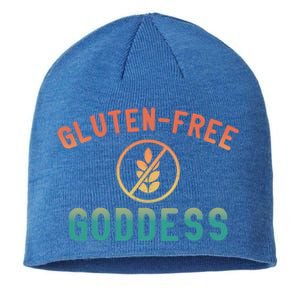 Glutenfree Goddess Gluten Free Celiac Disease Statet Gift Sustainable Beanie