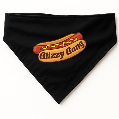 Glizzy Gang Gladiator Gobbler Funny Hot Dog USA-Made Doggie Bandana