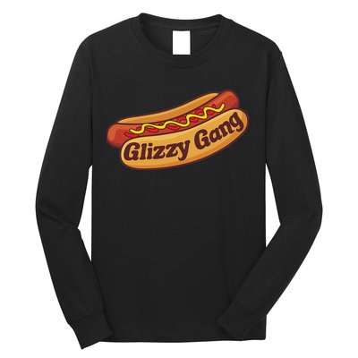 Glizzy Gang Gladiator Gobbler Funny Hot Dog Long Sleeve Shirt