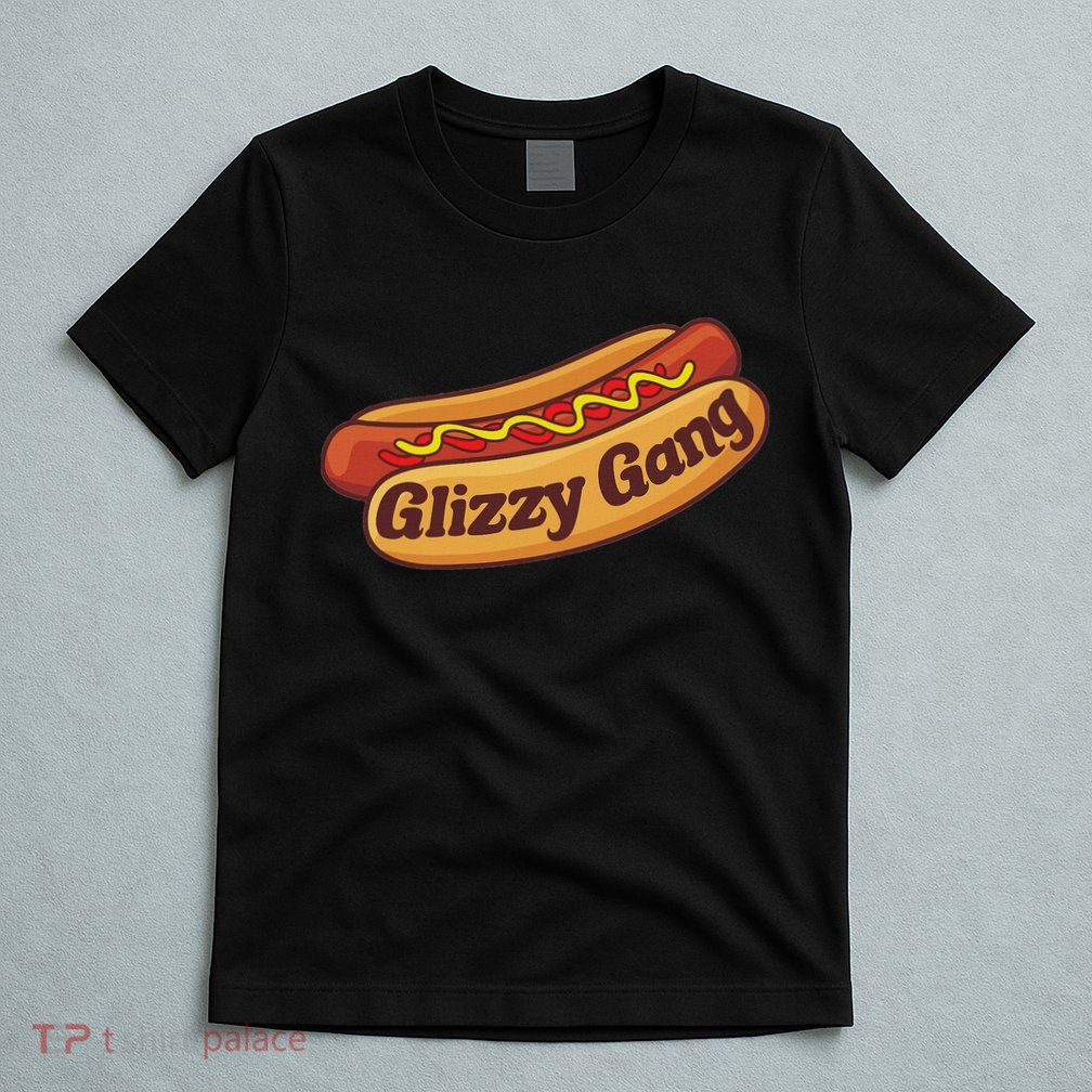 Glizzy Gang Gladiator Gobbler Funny Hot Dog T-Shirt
