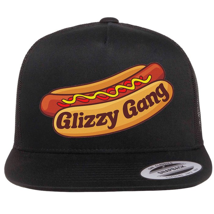 Glizzy Gang Gladiator Gobbler Funny Hot Dog Flatbill Hat