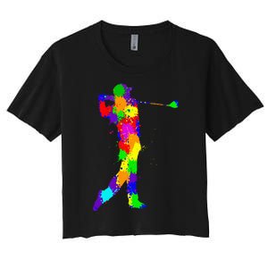 Golf Golfer Women's Crop Top Tee