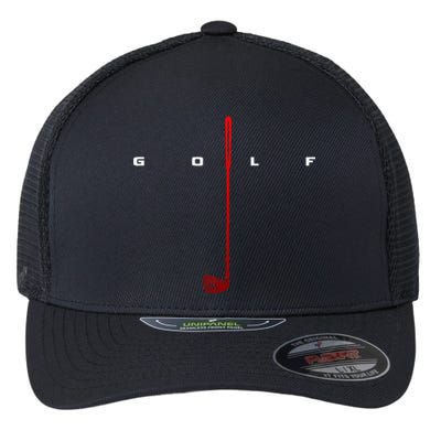 Golfer Golf Flexfit Unipanel Trucker Cap