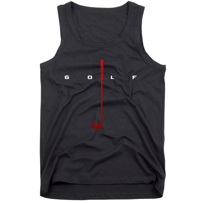 Golfer Golf Tank Top