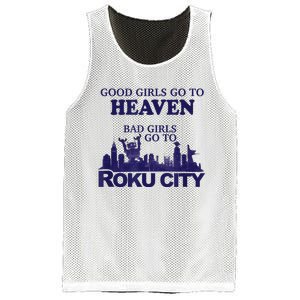 Good Girl.S Go To Heaven Bad Girl.S Go To Roku City Mesh Reversible Basketball Jersey Tank