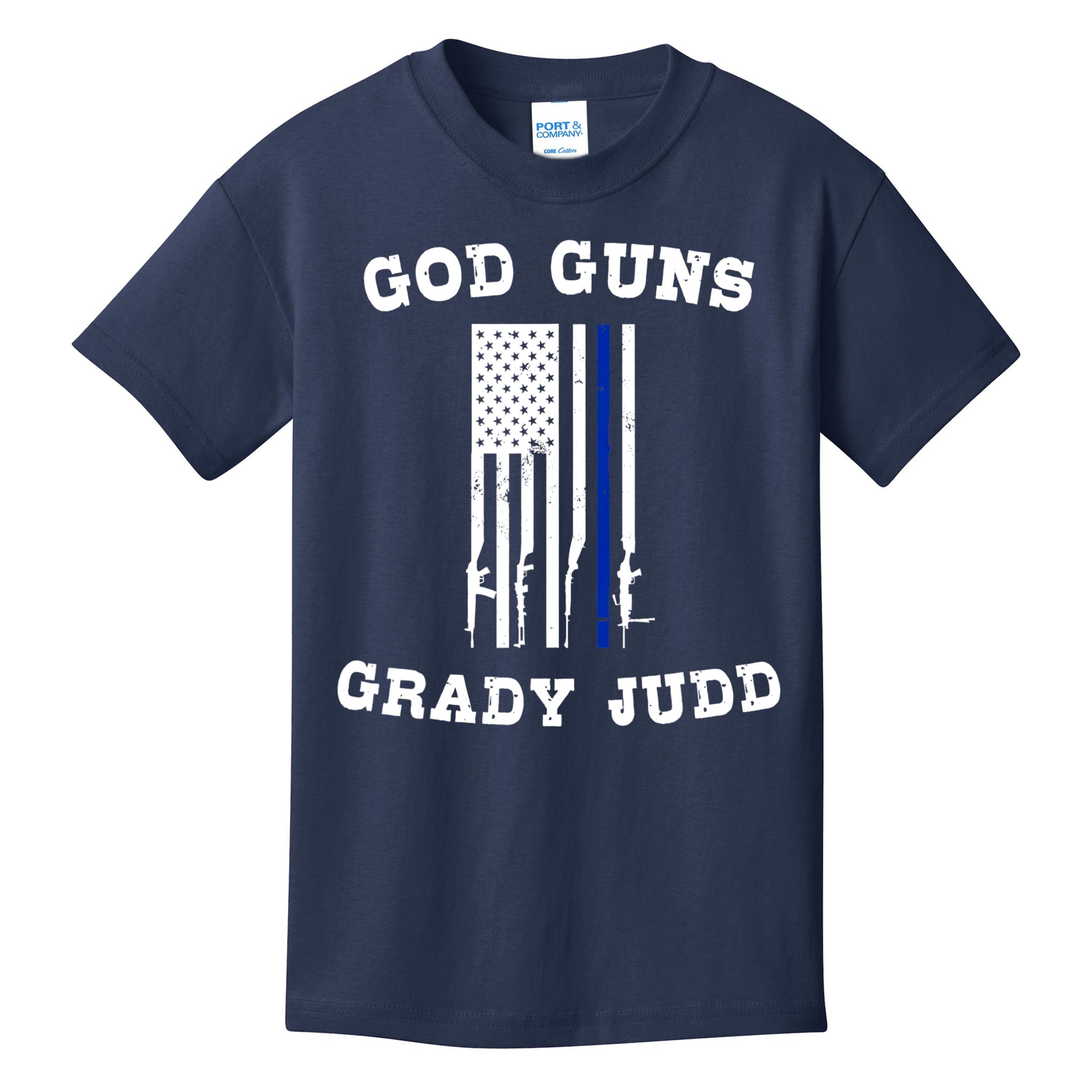 God Guns Grady Judd Shirt Essentiel Kids T-Shirt