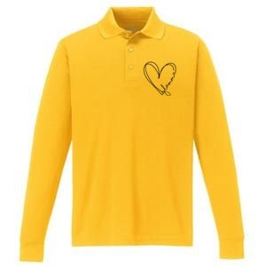 Glamma Glamma Grandparents Day Performance Long Sleeve Polo