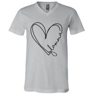 Glamma Glamma Grandparents Day V-Neck T-Shirt