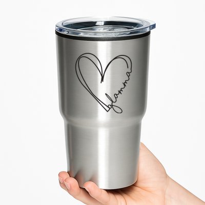 Glamma Glamma Grandparents Day Tumbler