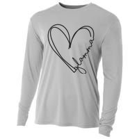 Glamma Glamma Grandparents Day Cooling Performance Long Sleeve Crew