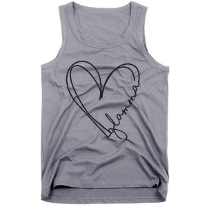 Glamma Glamma Grandparents Day Tank Top