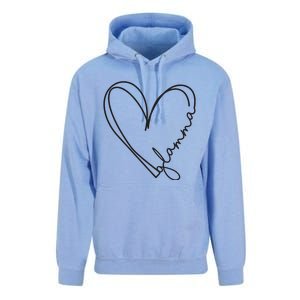 Glamma Glamma Grandparents Day Unisex Surf Hoodie