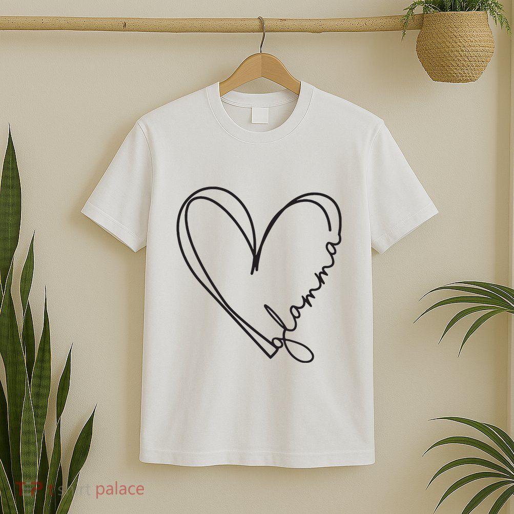 Glamma Glamma Grandparents Day T-Shirt