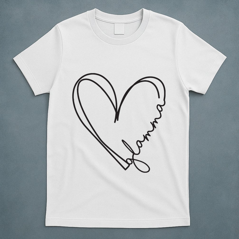 Glamma Glamma Grandparents Day T-Shirt