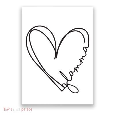 Glamma Glamma Grandparents Day Poster