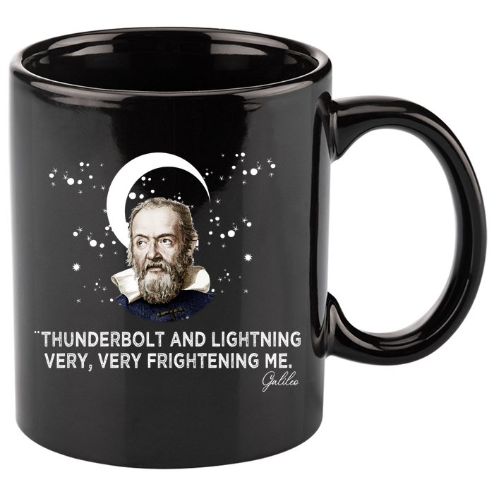 Galileo Galilei 11oz C Handle Ceramic Mug