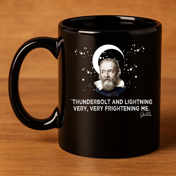 Galileo Galilei 11oz C Handle Ceramic Mug