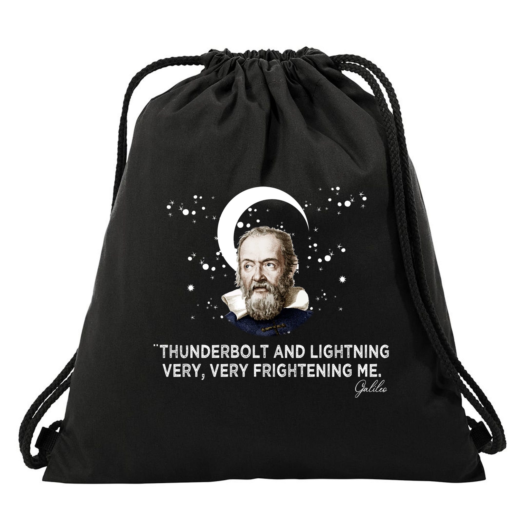Galileo Galilei Drawstring Bag