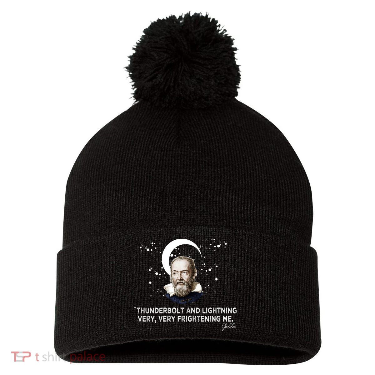 Galileo Galilei Pom Pom 12in Knit Beanie