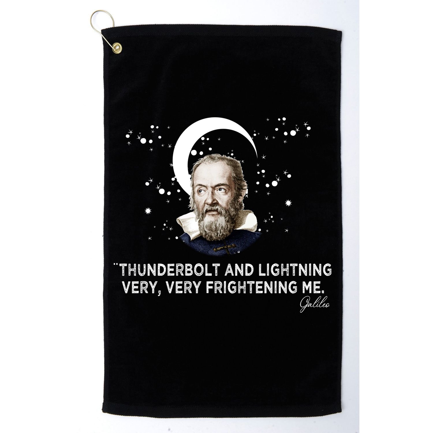 Galileo Galilei Golf Towel
