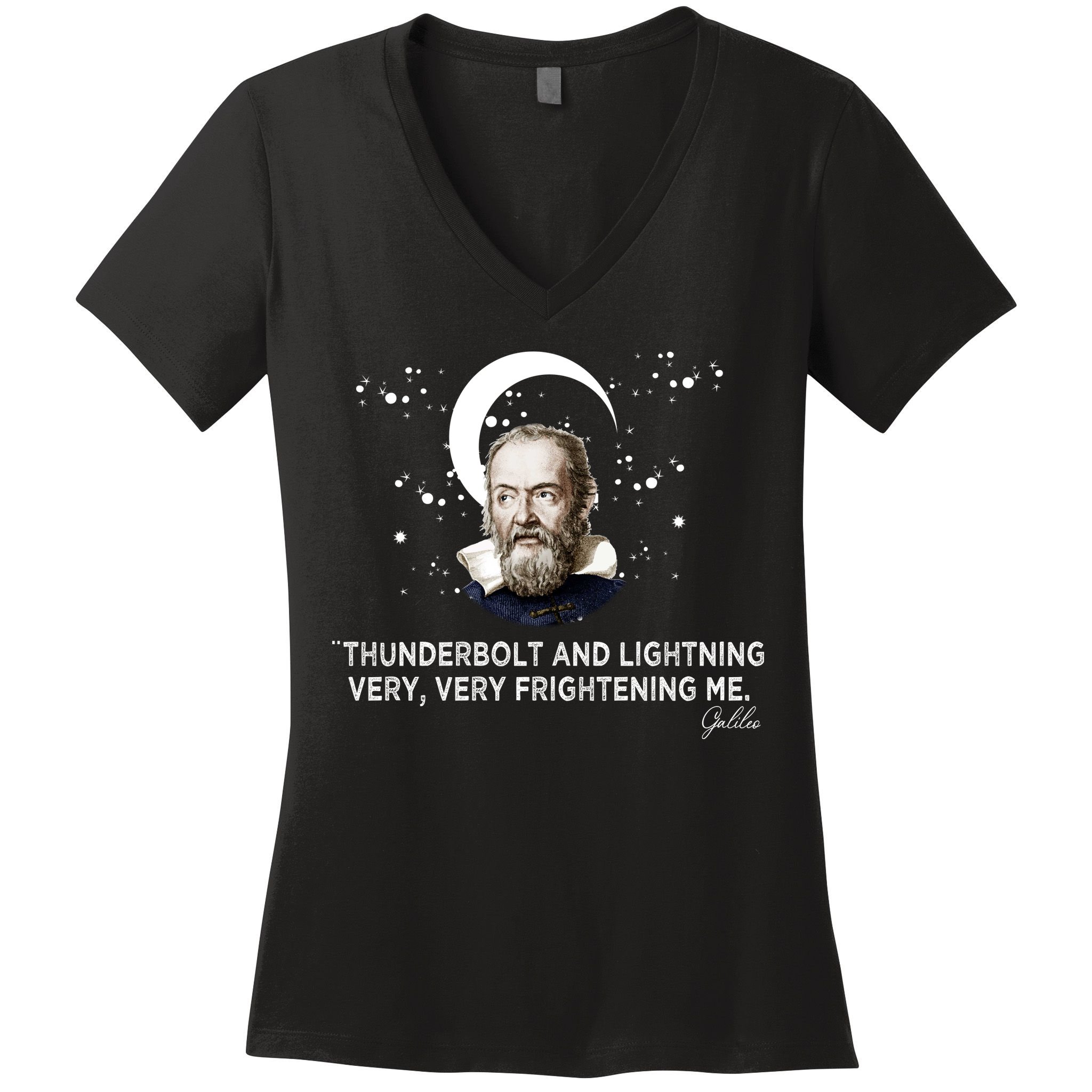 Galileo Galilei Women's V-Neck T-Shirt