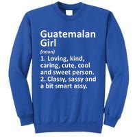 Guatemalan Guatemala Gift Funny Country Roots Descent Meaningful Gift Sweatshirt