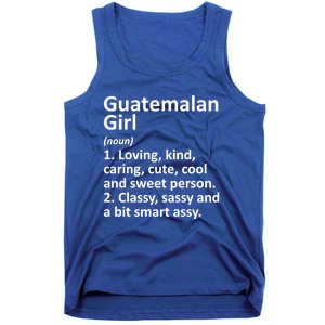 Guatemalan Guatemala Gift Funny Country Roots Descent Meaningful Gift Tank Top