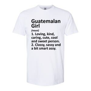 Guatemalan Guatemala Gift Funny Country Roots Descent Meaningful Gift Softstyle CVC T-Shirt